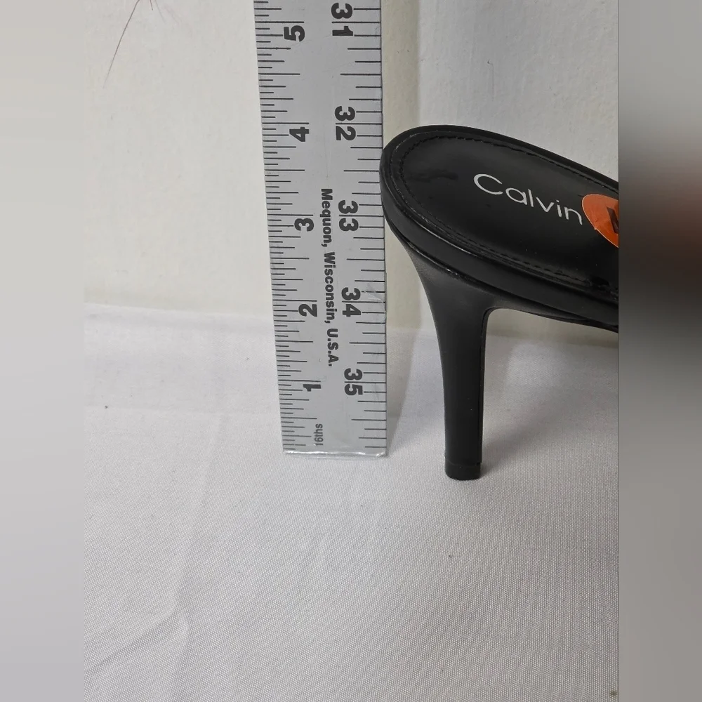 Calvin Klein Ginelly Black and Cream Women's Dress Heels Womens Size 11 New